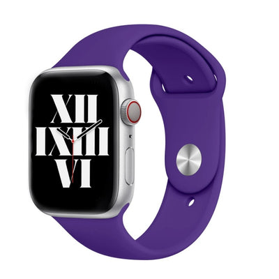 ALK Classic Silicone Band for Apple Watch in Purple - Alk Designs