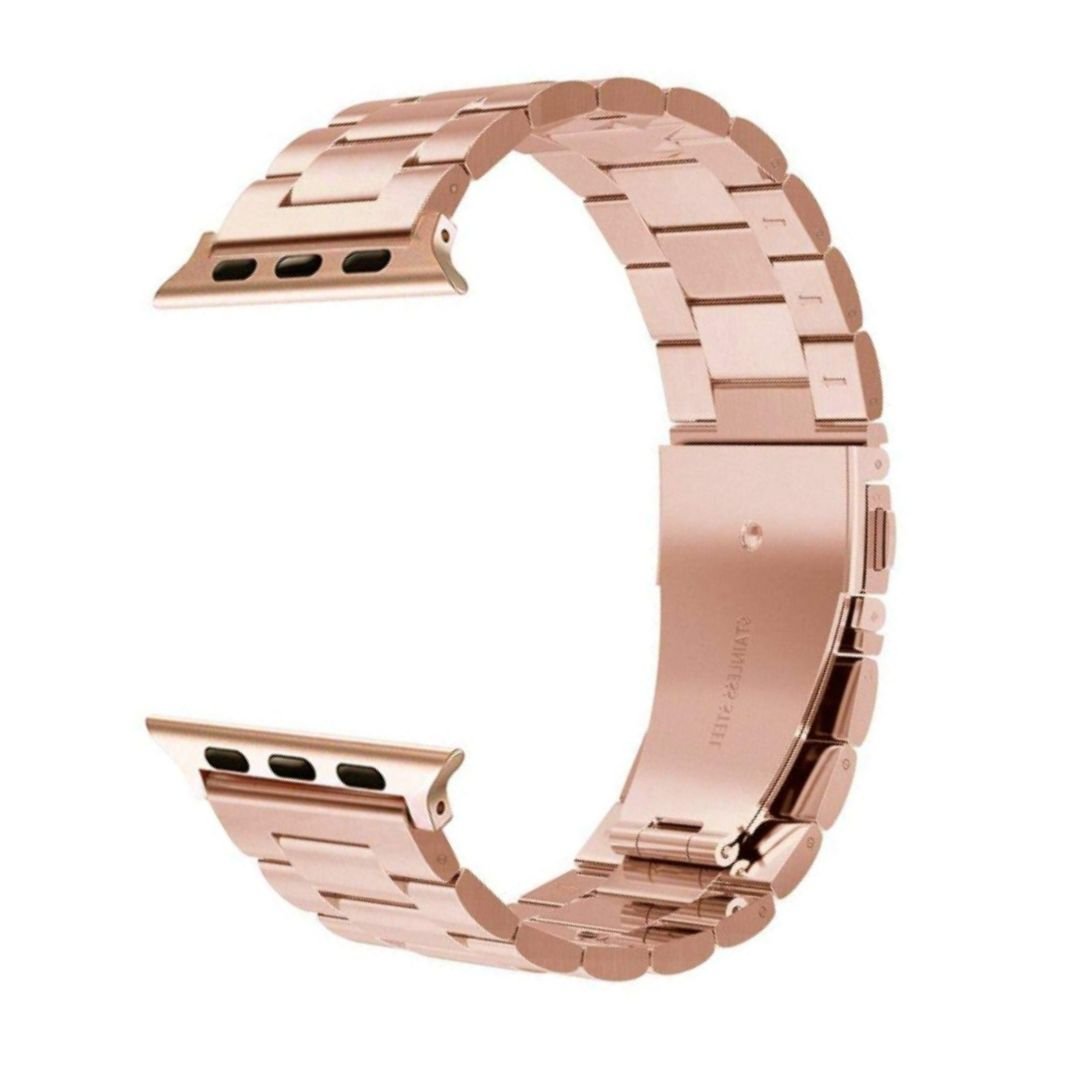 ALK Links Band for Apple Watch in Rose Gold - Alk Designs