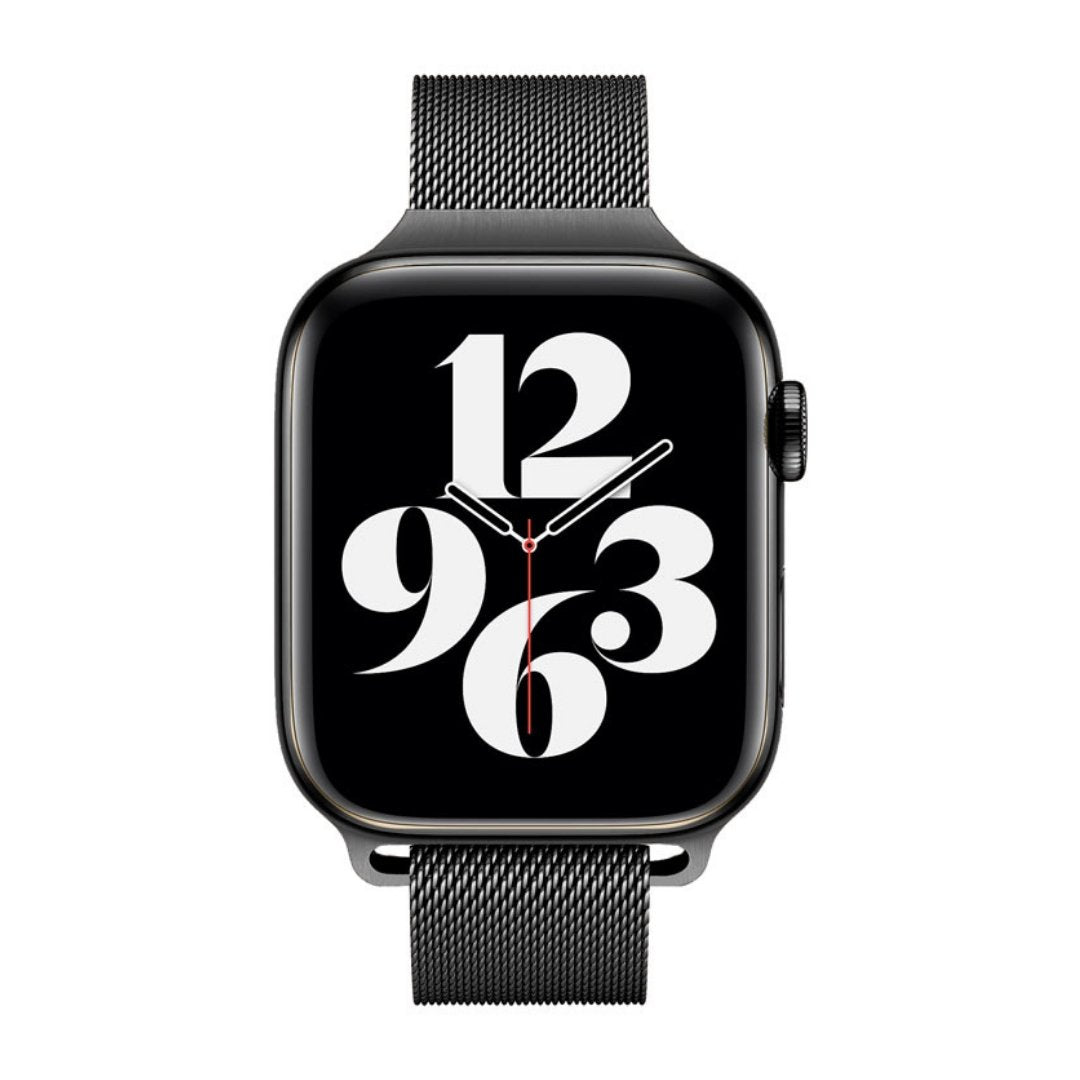 ALK Milanese Lite Band for Apple Watch in Black - Alk Designs