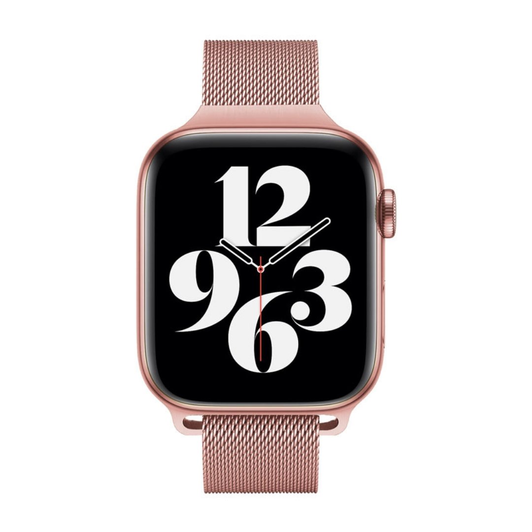 ALK Milanese Lite Band for Apple Watch in Rose Pink - Alk Designs