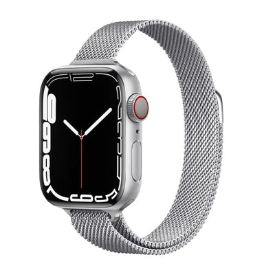 ALK Milanese Lite Band for Apple Watch in Silver - ALK DESIGNS