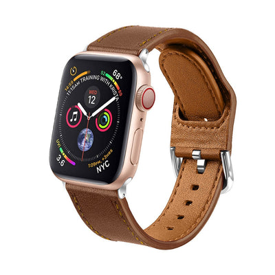 ALK Monaco Leather Band for Apple Watch in Brown - ALK DESIGNS