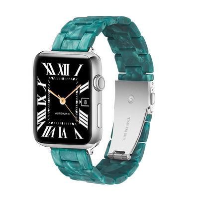 ALK Monroe Ceramic Band for Apple Watch in Turquoise - Alk Designs