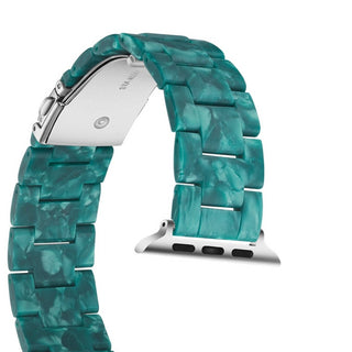 ALK Monroe Ceramic Band for Apple Watch in Turquoise - Alk Designs