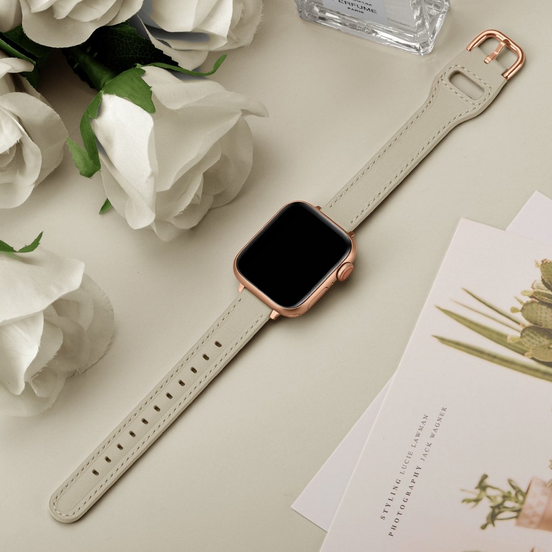 ALK Promenade Band for Apple Watch in Beige - Alk Designs