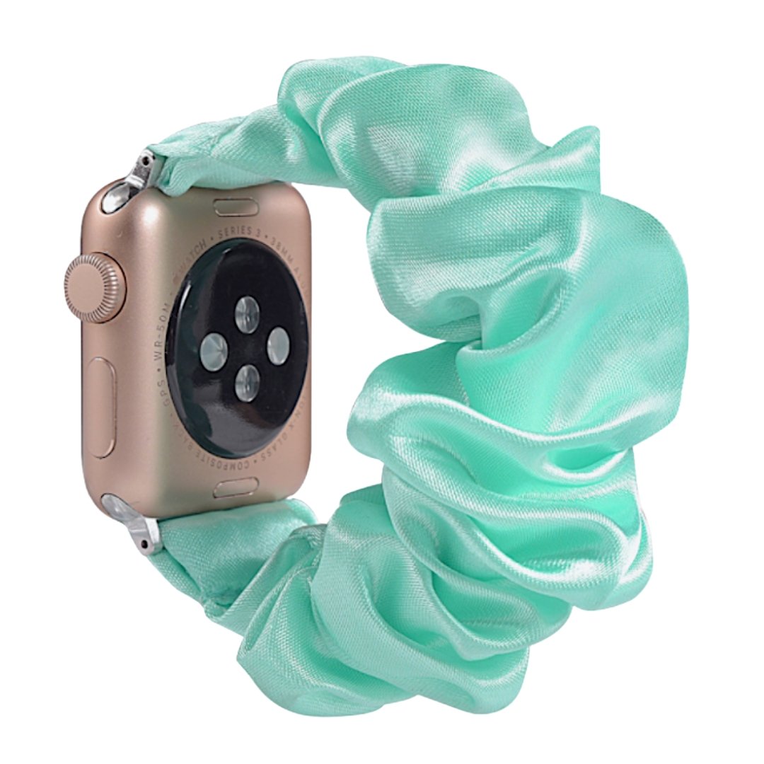 ALK Scrunchie Band for Apple Watch in Aqua