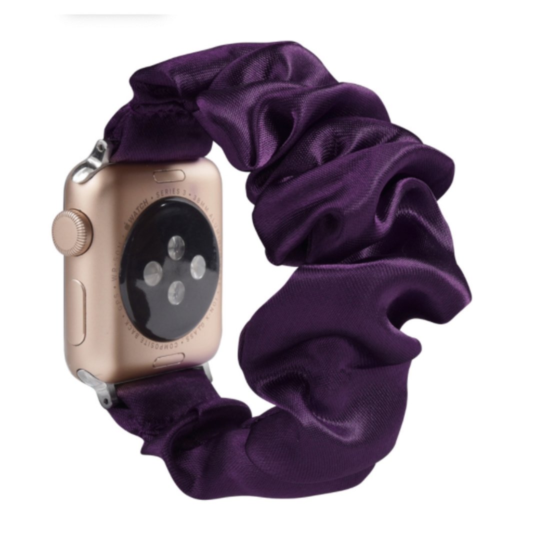 ALK Scrunchie Band for Apple Watch in Royal Purple