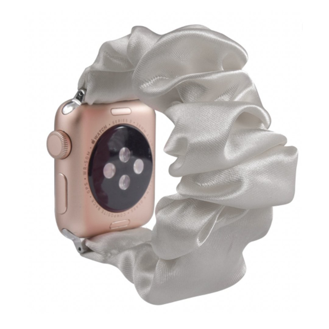 ALK Scrunchie Band for Apple Watch in Silver Lavender