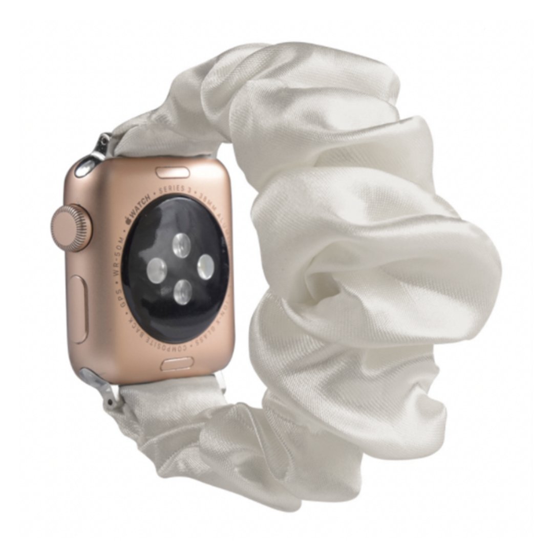 ALK Scrunchie Band for Apple Watch in White