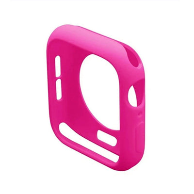 ALK Silicone Bumper Guard for Apple Watch in Bright Pink