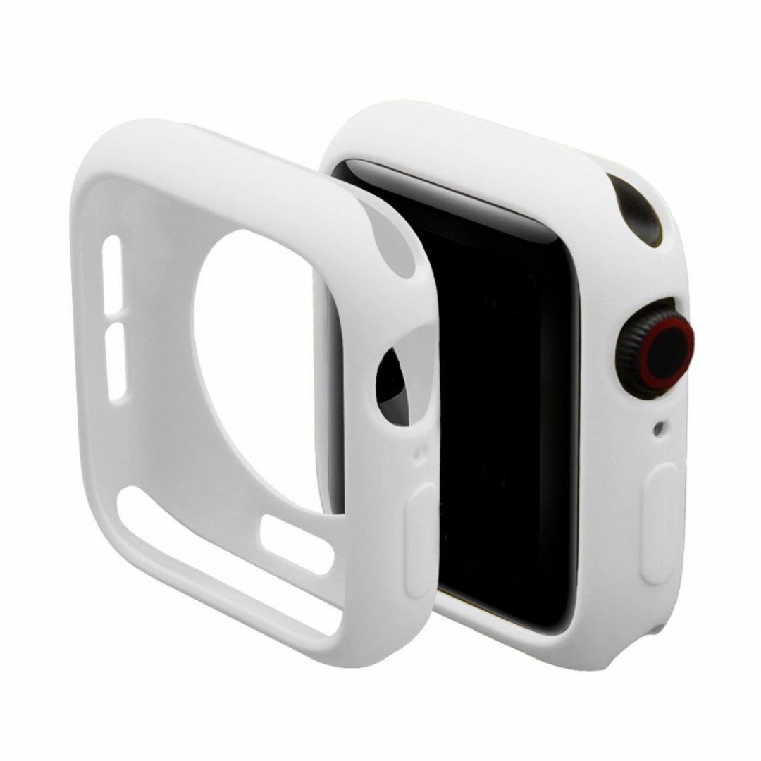 ALK Silicone Bumper Guard for Apple Watch in White