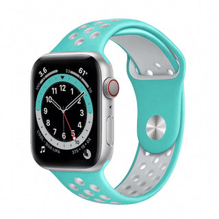 ALK Sport Silicone Band for Apple Watch in Marine White