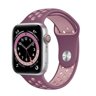 ALK Sport Silicone Band for Apple Watch in Purple Pink
