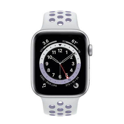 ALK Sport Silicone Band for Apple Watch in White Lavender