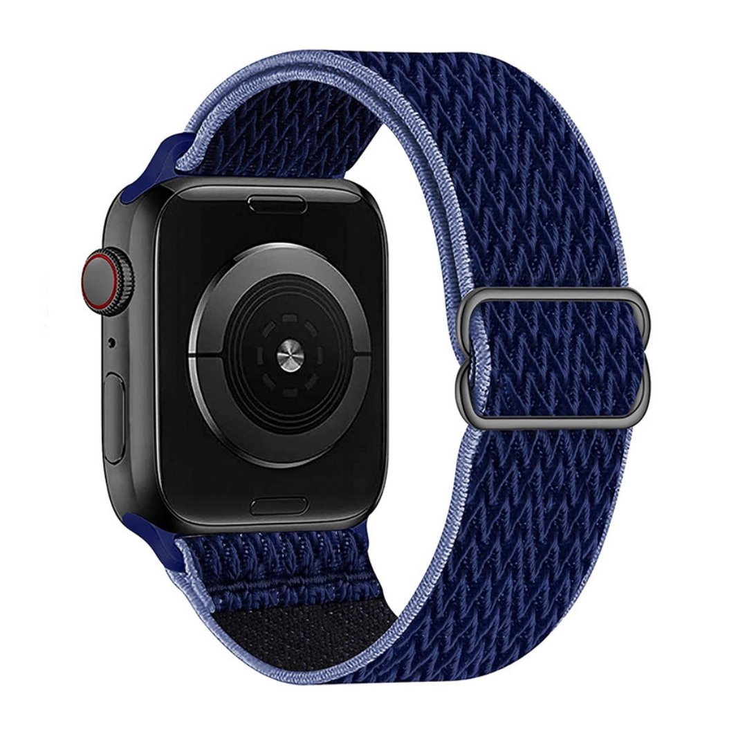 ALK Stretch Nylon Band for Apple Watch in Egyptian Blue