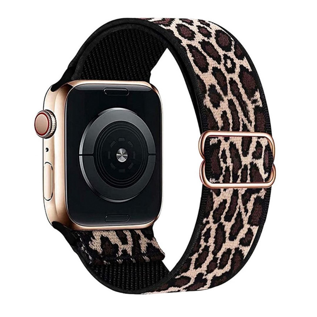 ALK Stretch Nylon Band for Apple Watch in Leopard