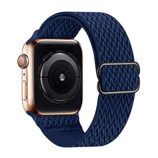 ALK Stretch Nylon Band for Apple Watch in Navy Blue