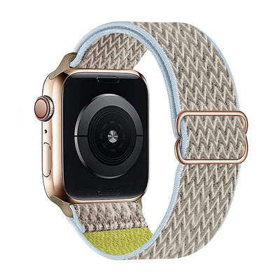 ALK Stretch Nylon Band for Apple Watch in Pebble