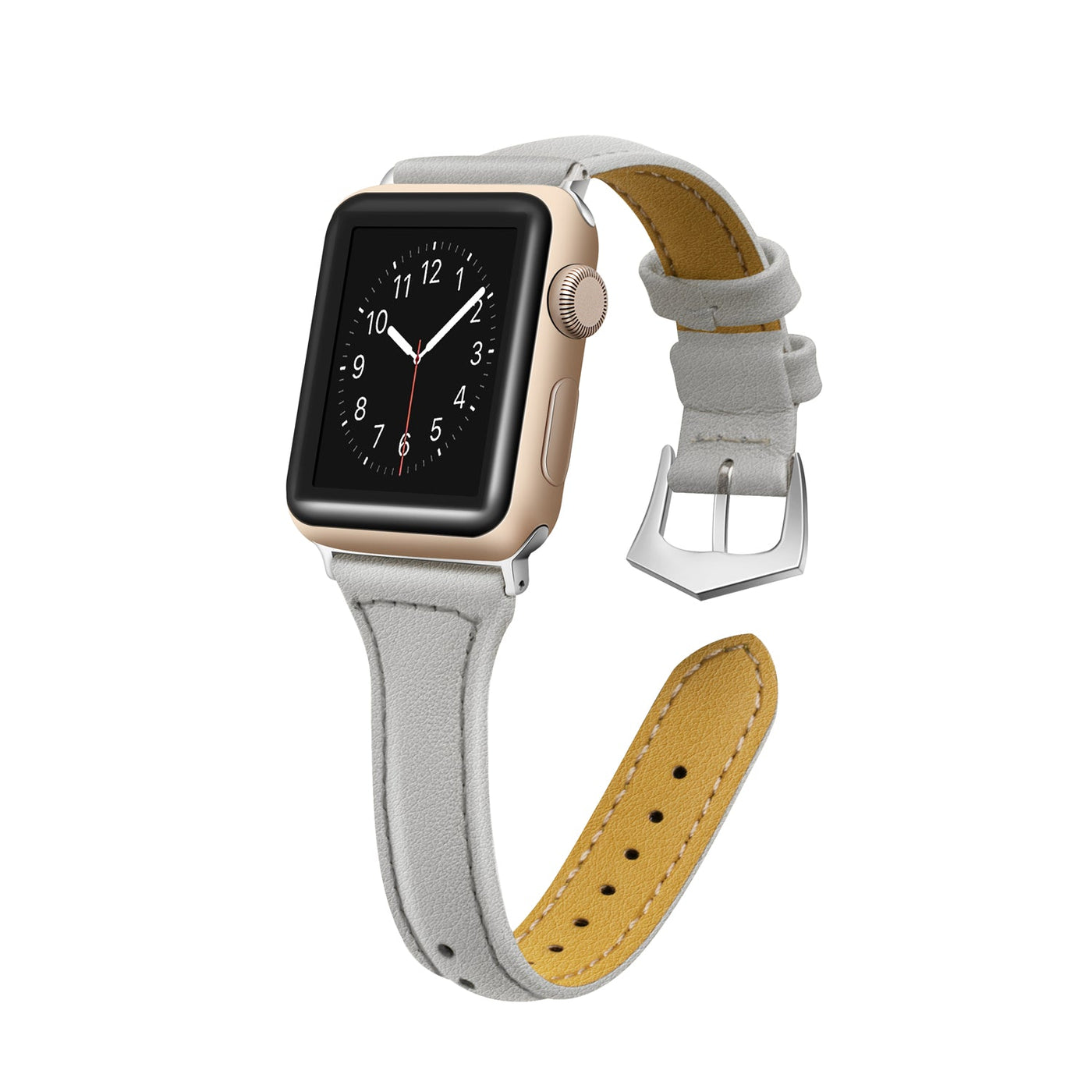 ALK Timeless Leather Band for Apple Watch in Grey