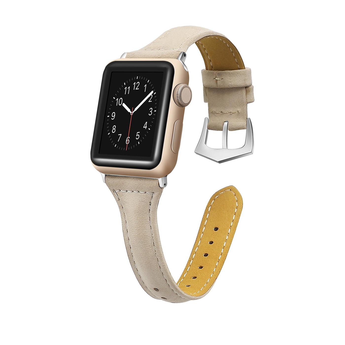 ALK Timeless Leather Band for Apple Watch in Smart Beige
