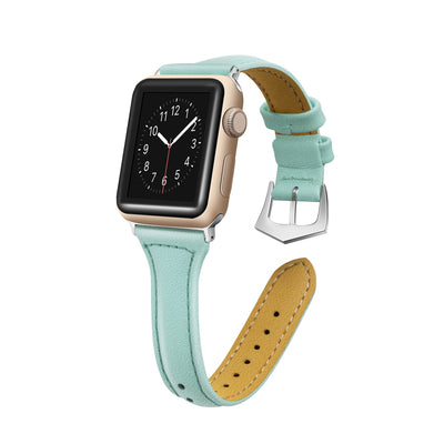 ALK Timeless Leather Band for Apple Watch in Teal