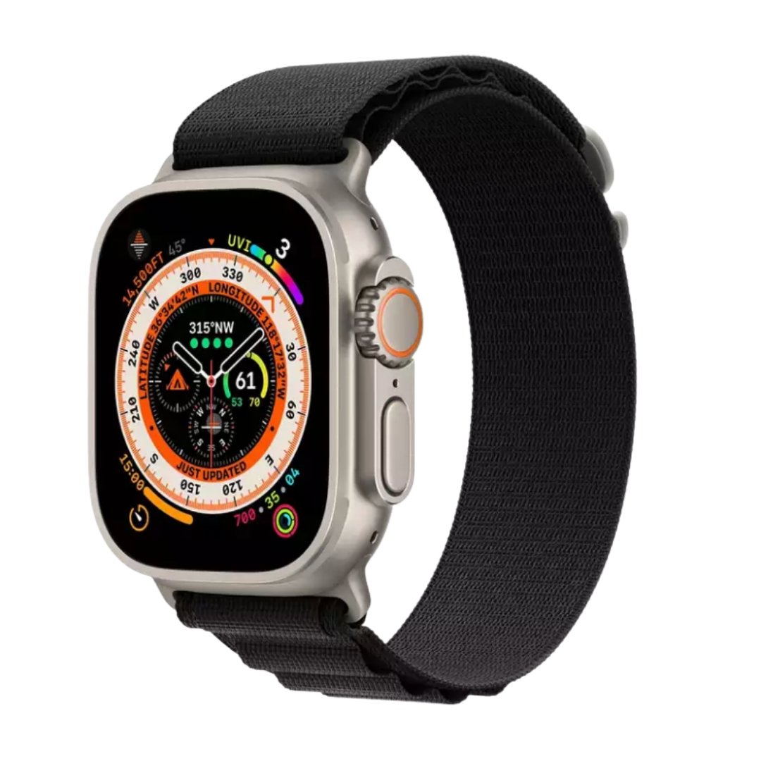 Alpine Apple Watch Band in Black - ALK DESIGNS