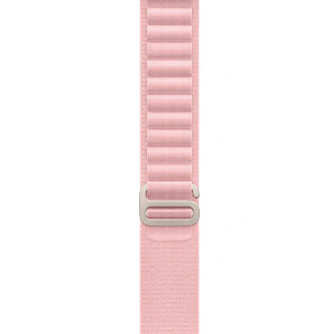 Alpine Apple Watch Band in Pastel Pink - ALK DESIGNS