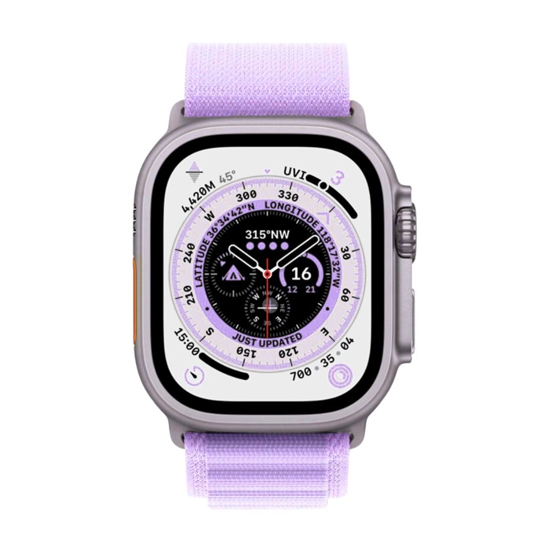 Alpine Apple Watch Band in Pastel Purple - ALK DESIGNS