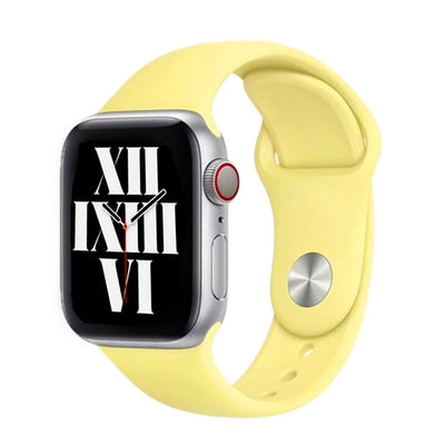 CLEARANCE ALK Classic Band for Apple Watch in Lemon Yellow - SINGLE STRAP - ALK DESIGNS