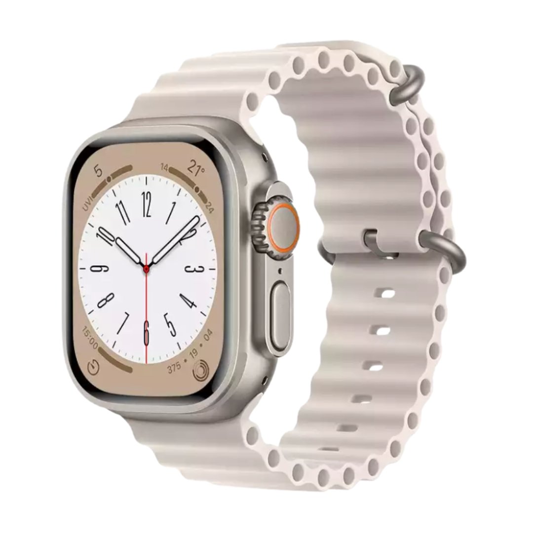 Ocean Apple Watch Band In Polar - ALK DESIGNS
